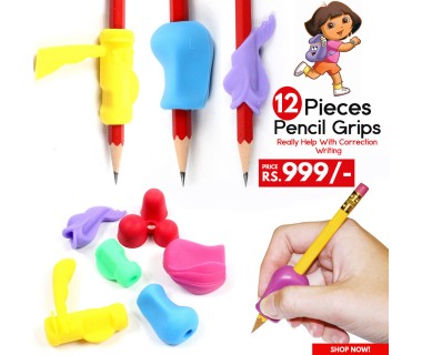 12 Pieces Pencil Grips